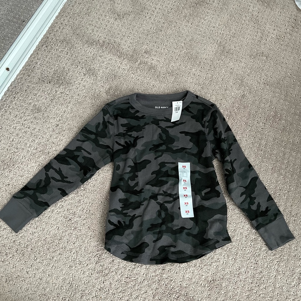 Old Navy Boys Camo Thermal